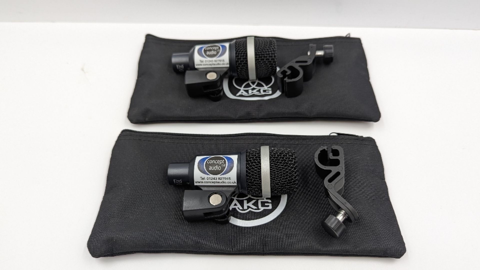 (2) AKG D40 Dynamic Instrument Microphones - Image 3 of 4