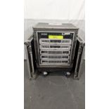 Amplifier Rack - To Include: (5) QSC Amplifiers & (1) BSS Soundweb 9088 Network Signal Processor