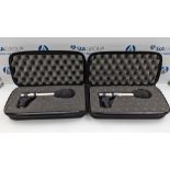 (2) AKG C451B Condenser Microphones