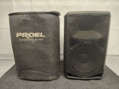 (2) Proel Flash 12A Speakers