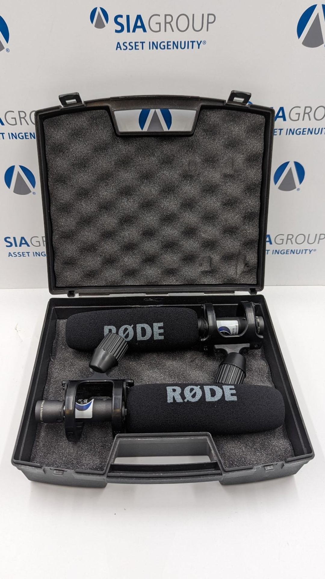 (2) Rode NTG-1 Shotgun Microphones with (2) Rode SM-4 Shockmounts