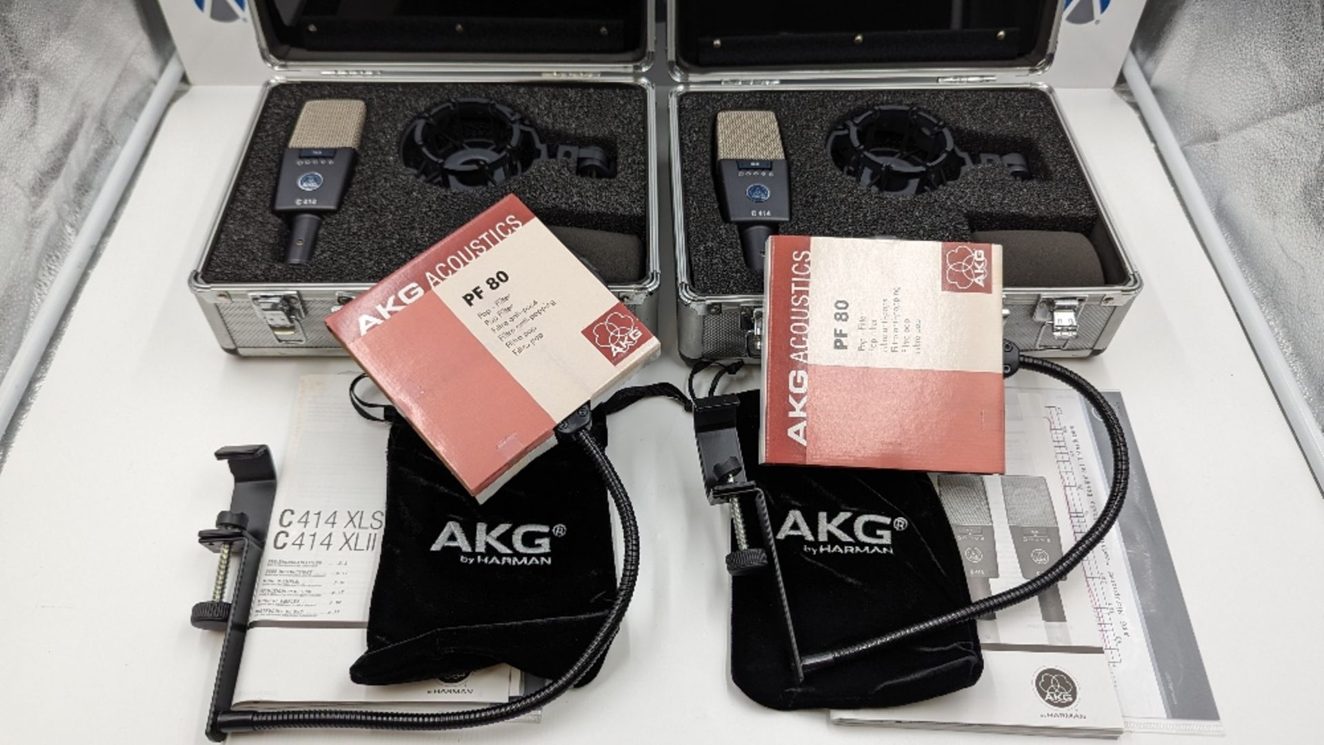 (2) AKG C414 XLS Microphone Kits - Image 4 of 8