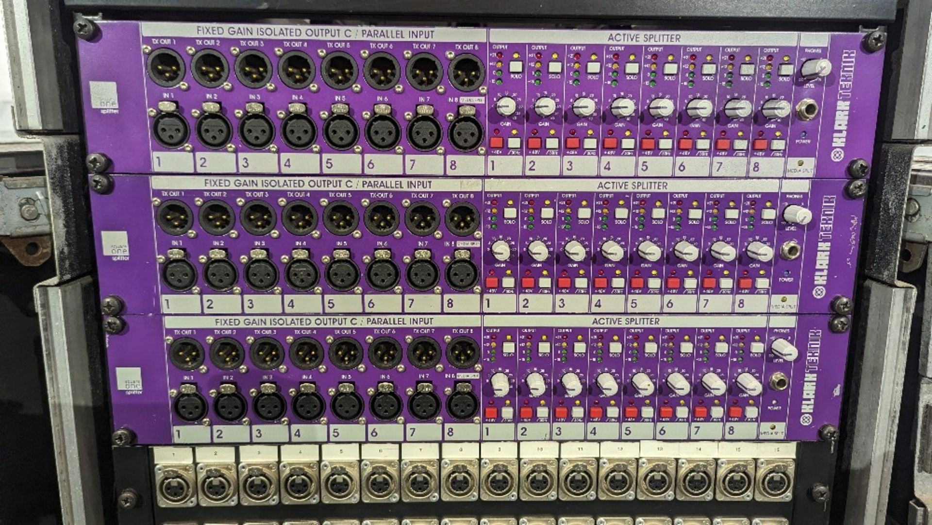 (3) Klark Teknik Square One - 8 Channel Dynamics Processors - Image 3 of 8