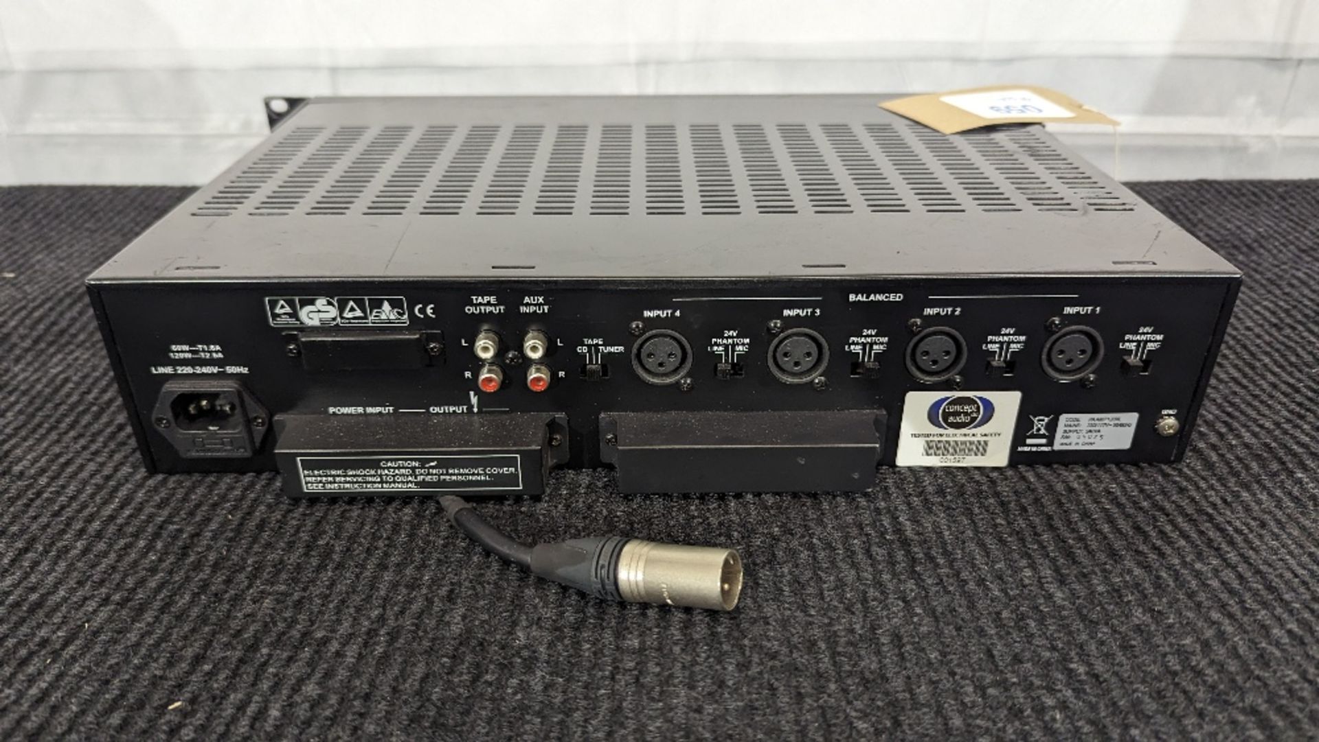 Proel Amp 120XL PA Mixing Amplifier - Image 3 of 4