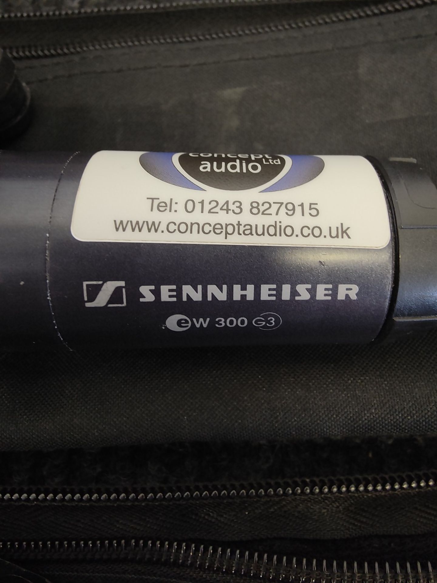 Sennheiser EW300/100 G3 2 Way Microphone Rack - Image 6 of 9