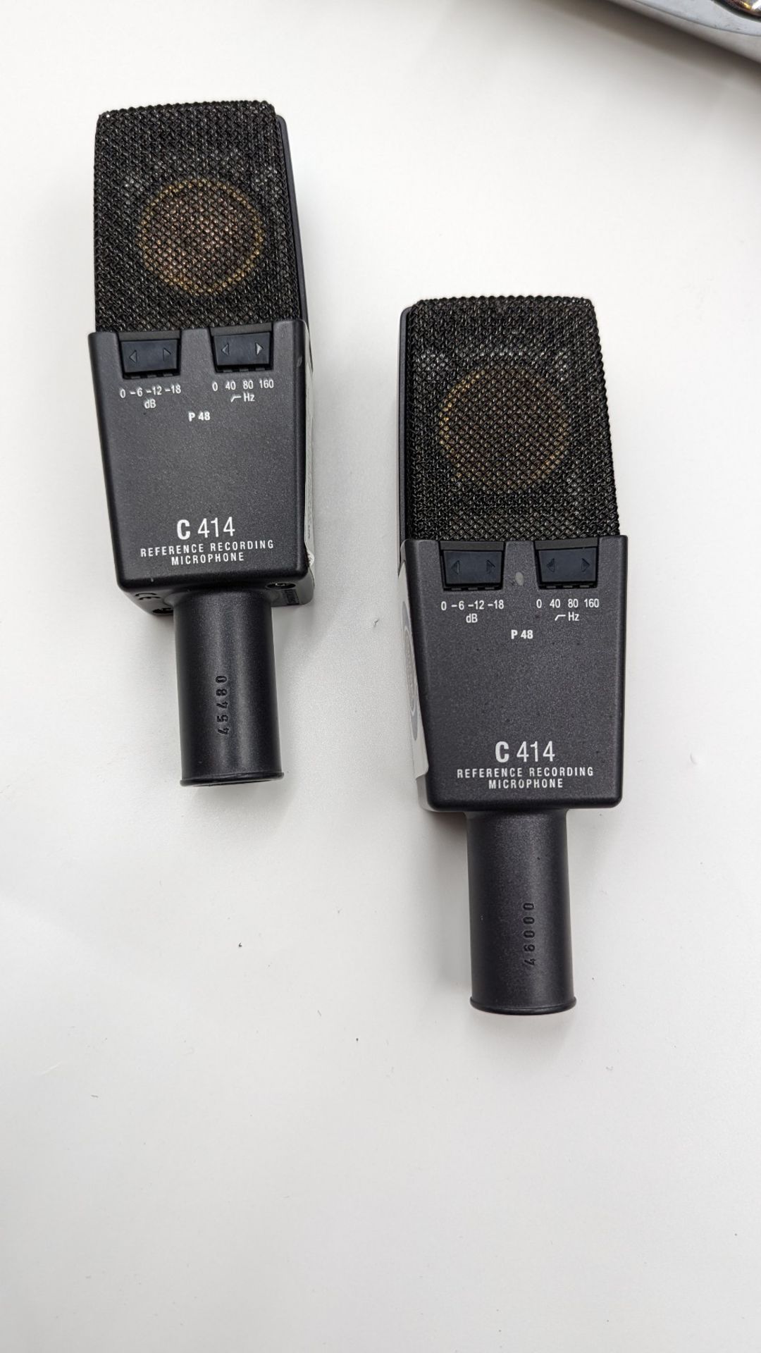 (2) AKG C414 XLS Microphone Kits - Image 7 of 8
