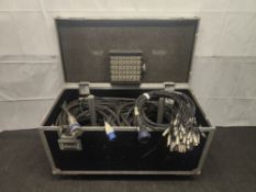 (1) 100m 40/32 Way Ethercon Veam Multi Cable and Stage Box