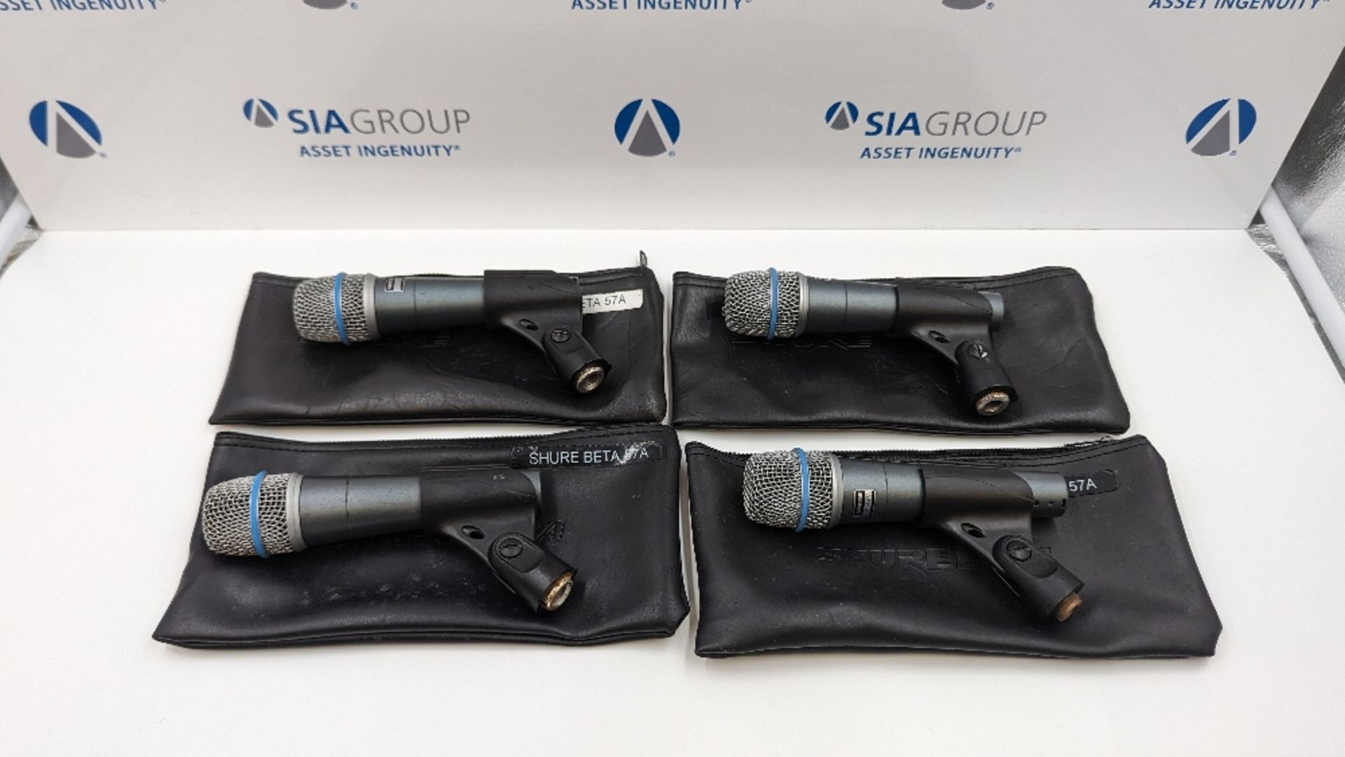 (4) Shure Beta 57A Dynamic Instrument Microphones - Image 3 of 3