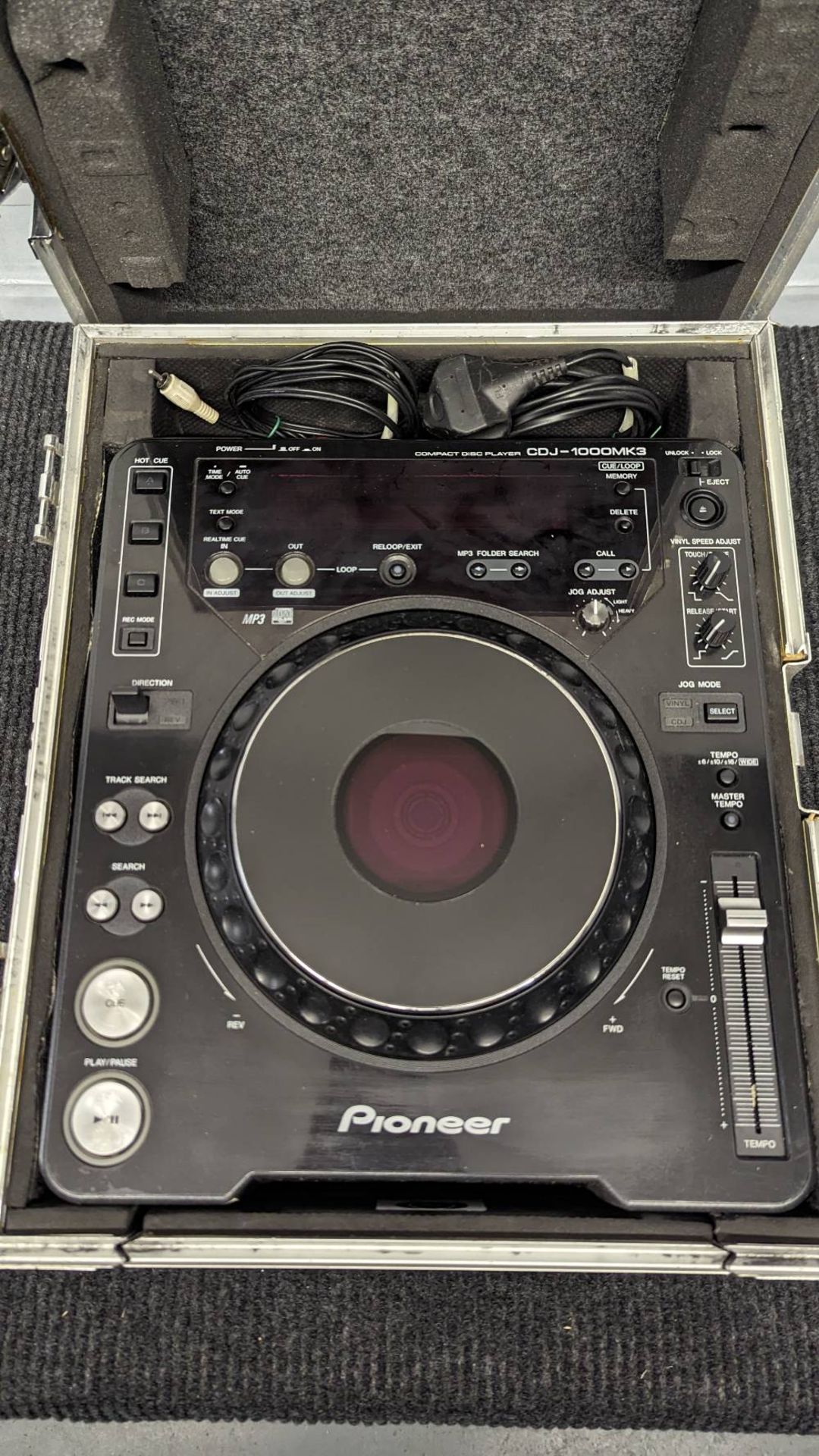Pioneer CDJ1000 MK3 Digital DJ Deck - Image 3 of 4