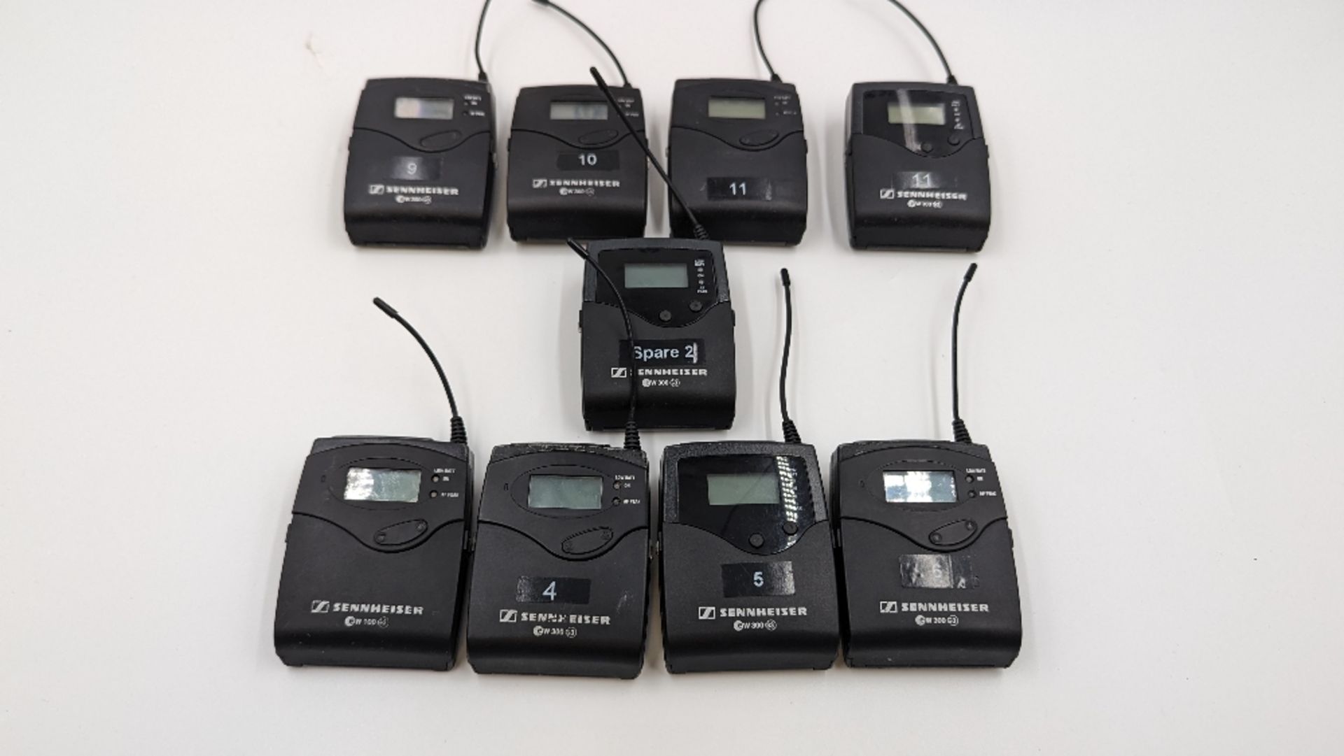 (9) Sennheiser EW300 G3 Belt Pack Transmitters - Image 2 of 4