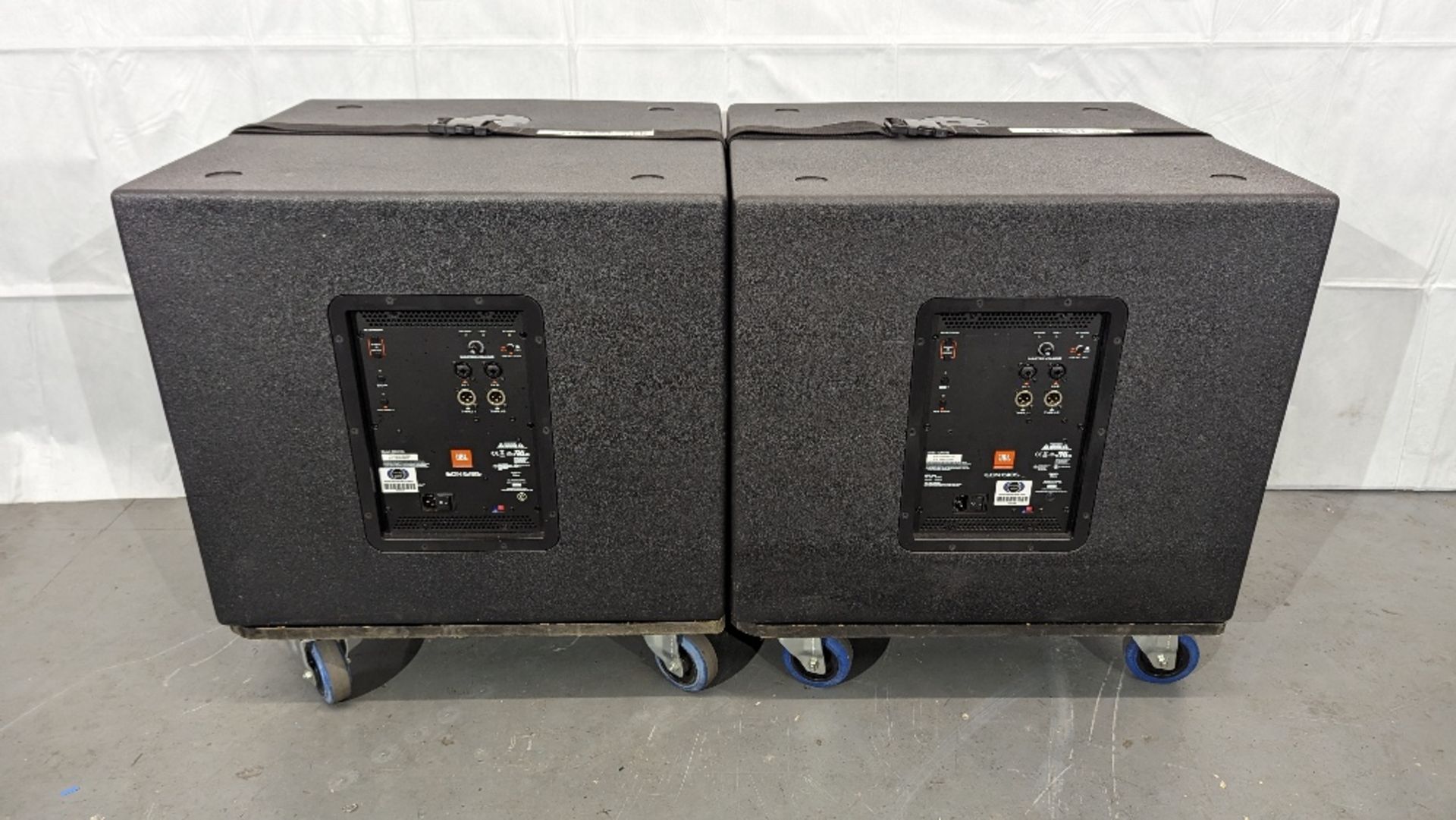 JBL PA Sound System - (2) JBL EON 615 Speakers, (2) JBL EON 618 Subs & Associated Equipment - Image 4 of 10