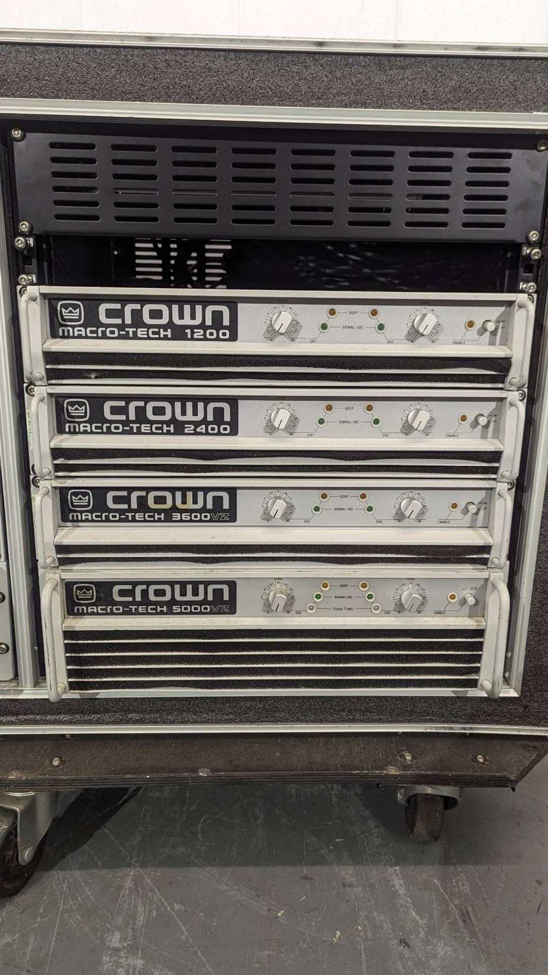 Amplifier Rack - To Include: (8) Crown Macro-Tech Power Amplifiers - Image 4 of 7