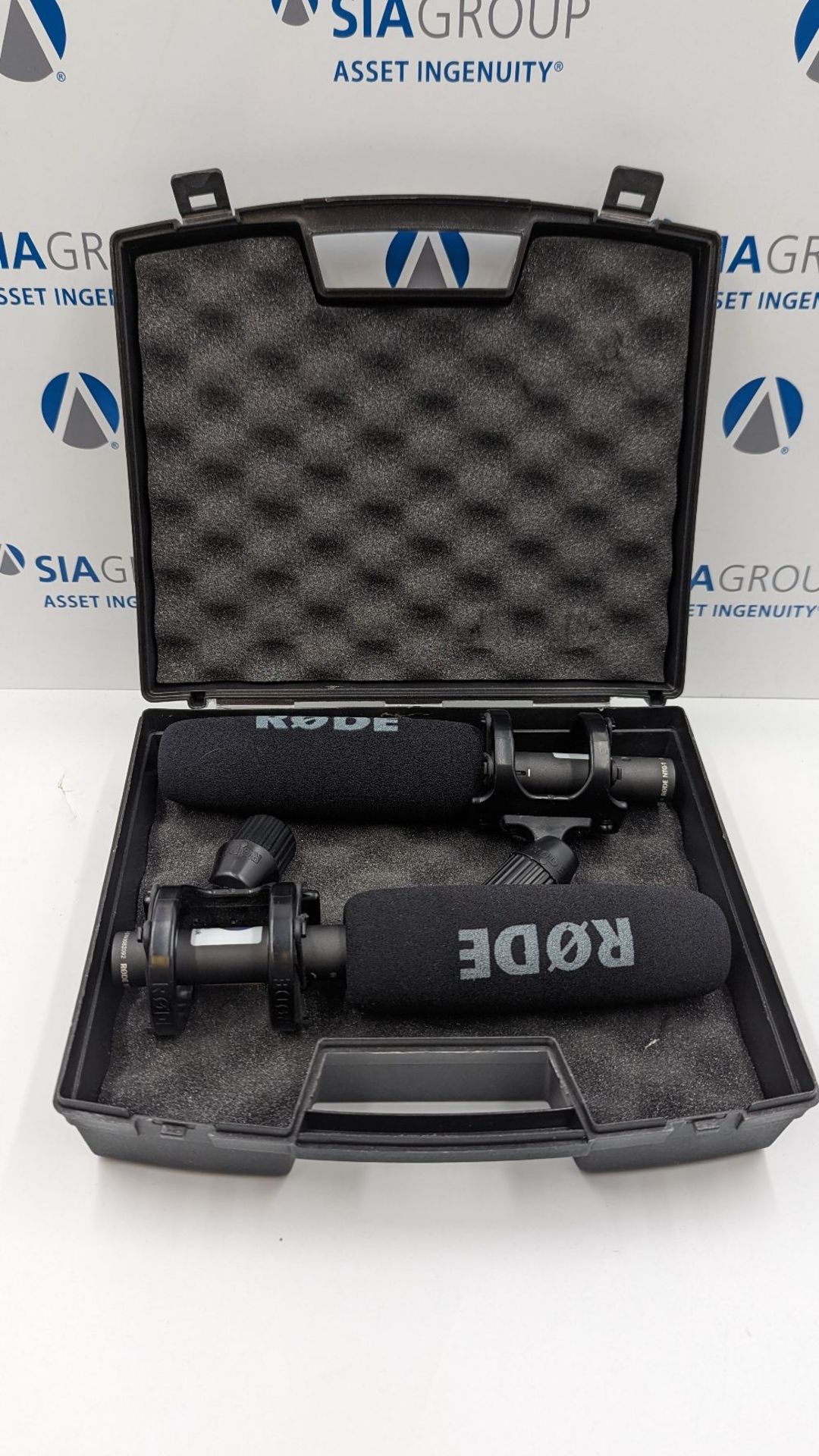 (2) Rode NTG-1 Shotgun Microphones with (2) Rode SM-4 Shockmounts