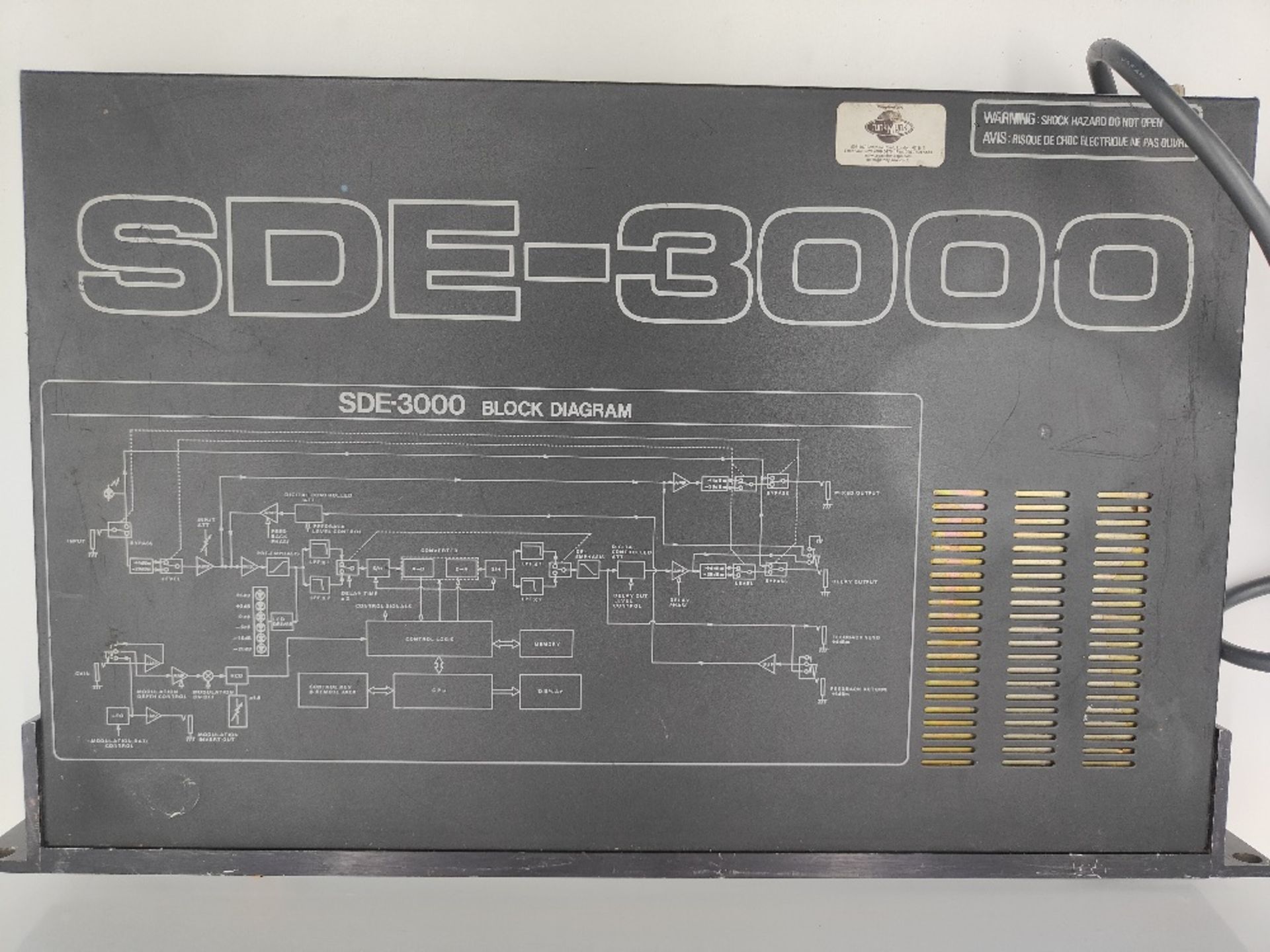 Roland SDE-3000 Digtal Delay - Image 5 of 5