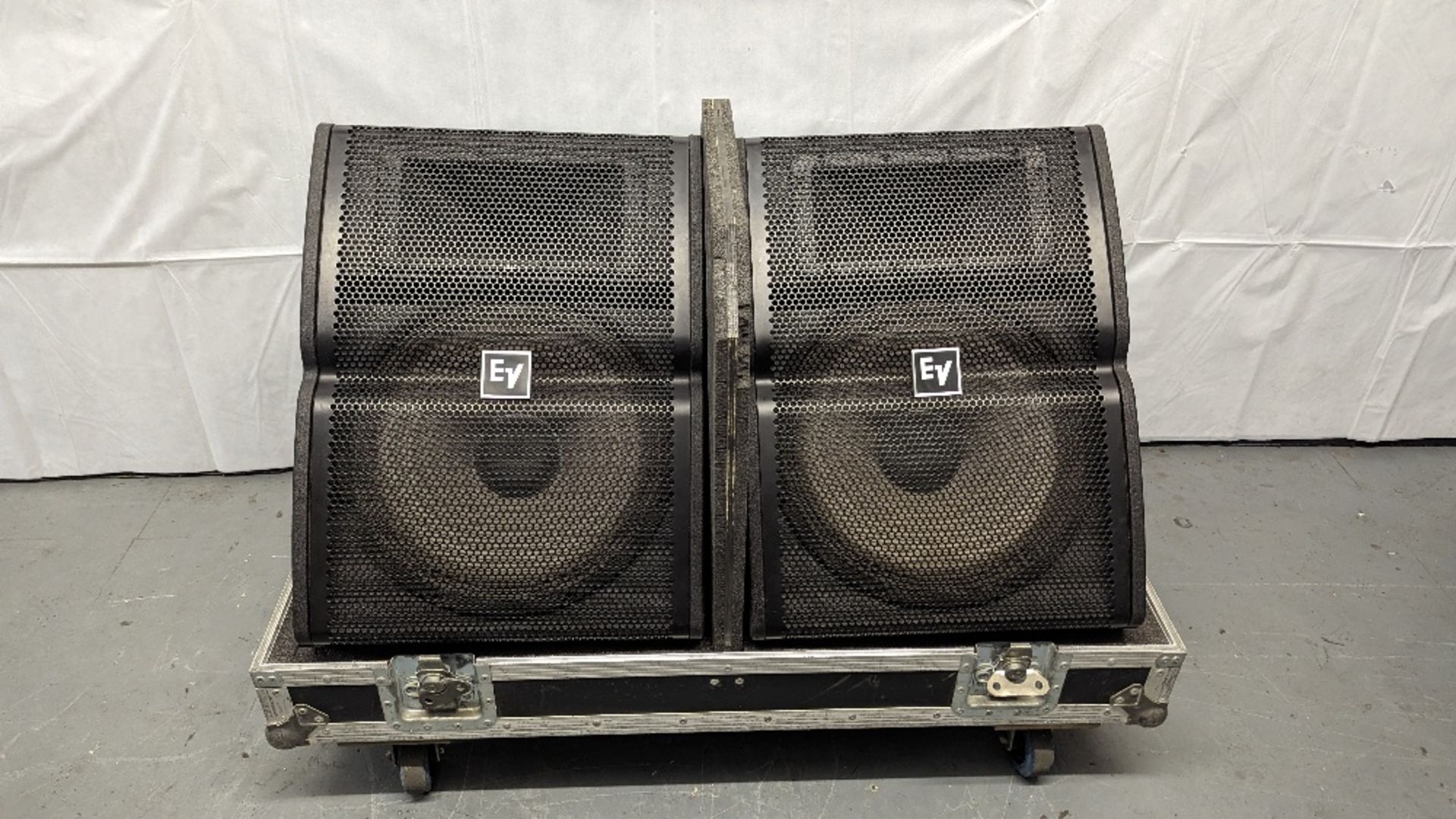 (2) Electro-Voice TX1152FM Floor Monitor Speakers