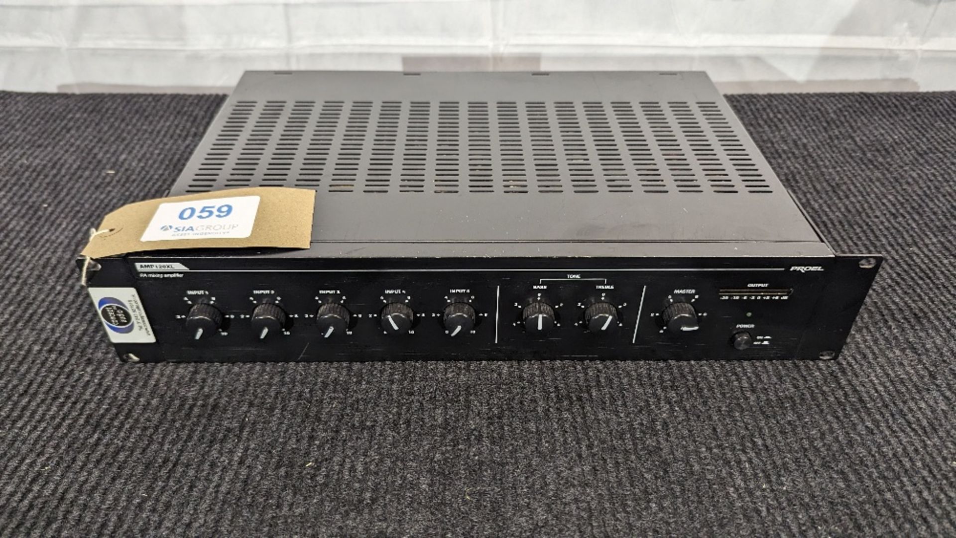 Proel Amp 120XL PA Mixing Amplifier