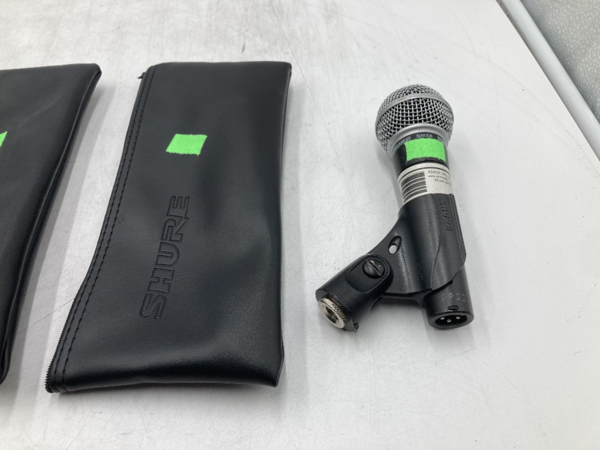(10) Shure SM58 Microphones, Holders & Cases - Image 5 of 5
