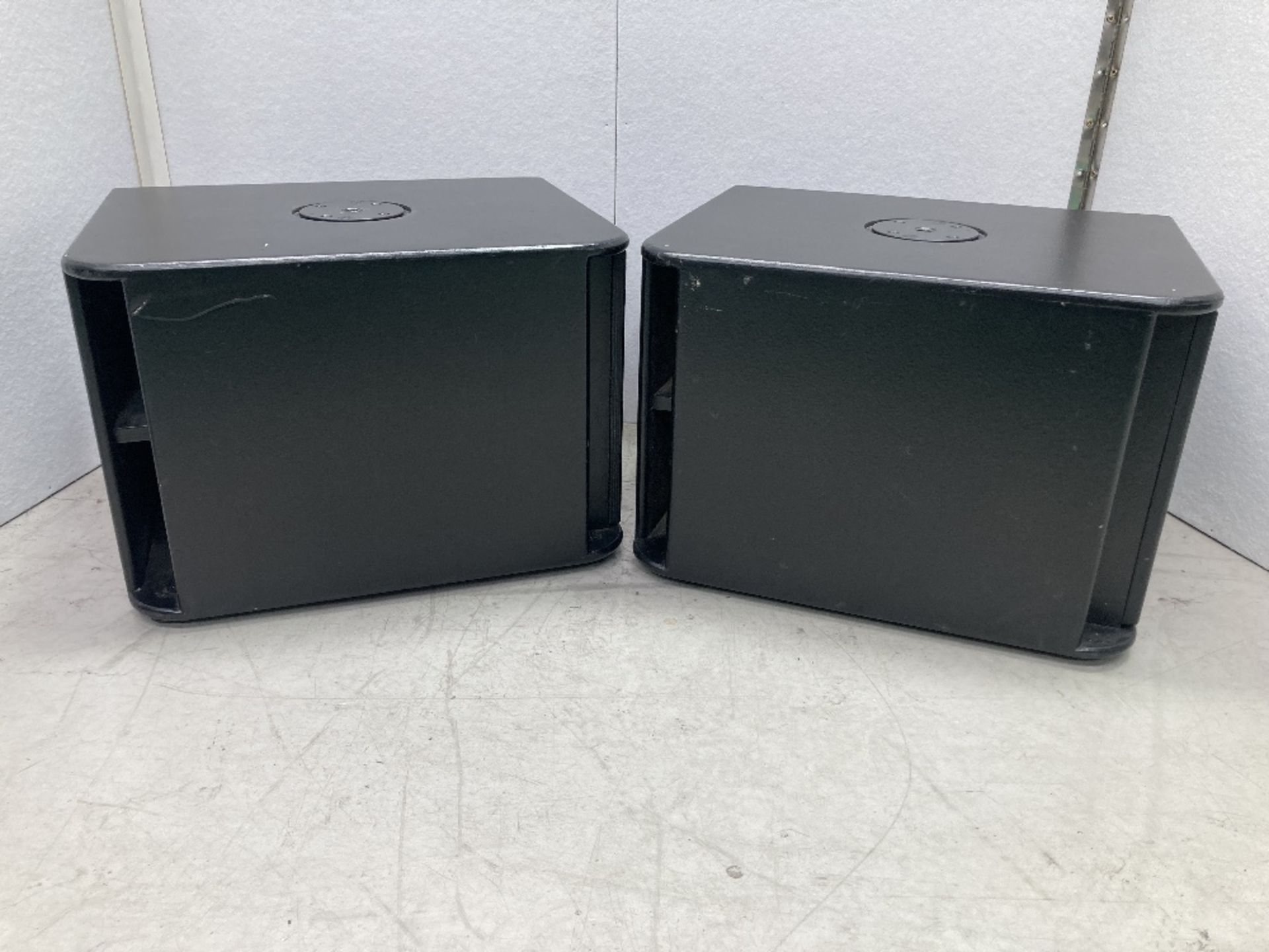 (2) Nexo LS400 Subwoofers & Heavy Duty Mobile Flight Case