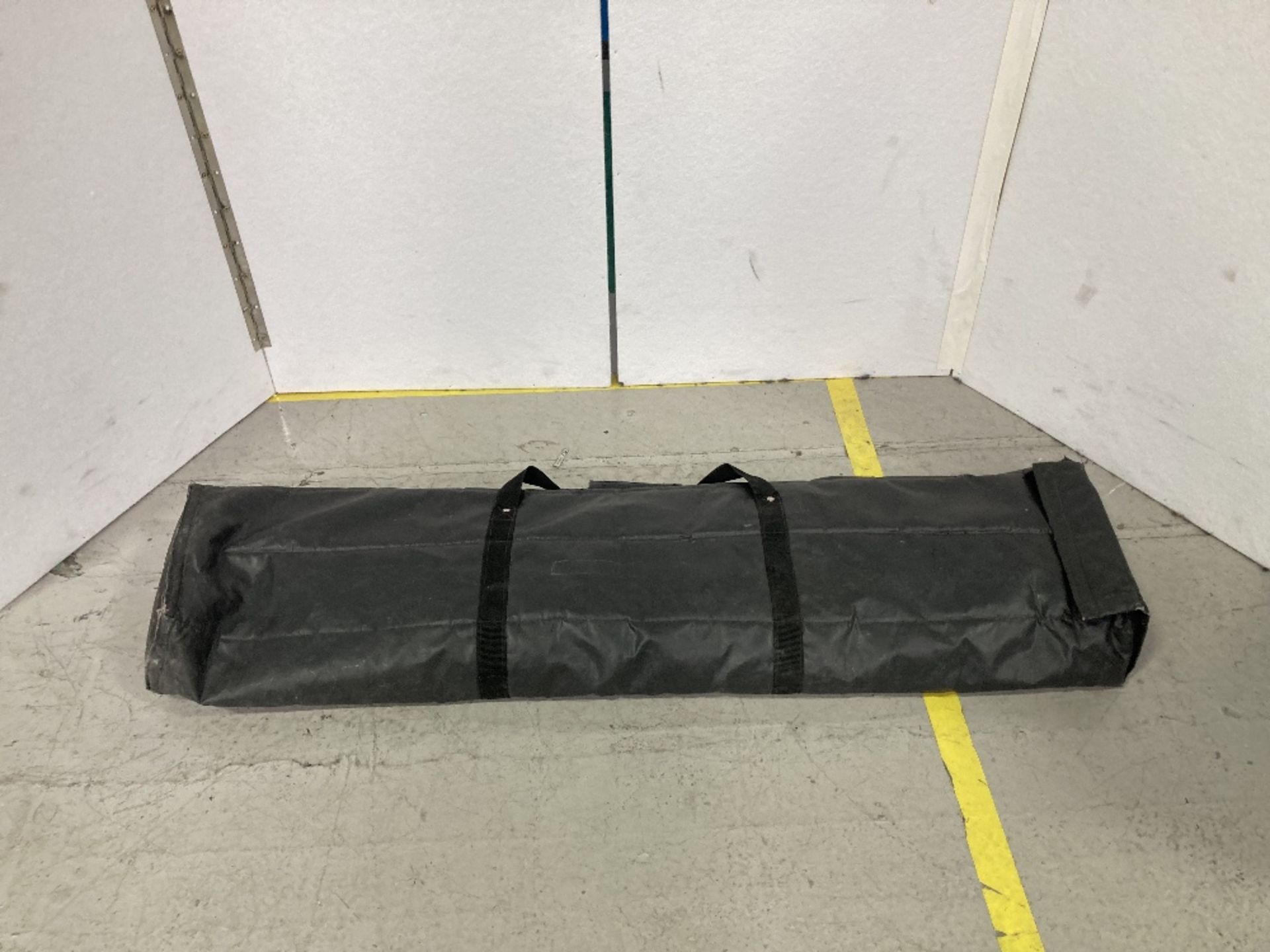 (2) Unbranded Black Tripod Speaker Stands & Padded Bag - Image 5 of 5