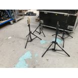 (4) Manfrotto Lightweight Lighting Stands