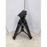 Sachtler V18 S1 Carbon Fibre Medium Camera Tripod With Fluid Head And Sachtler Carry Bag