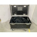 Yamaha CAT 5 Multicore 75mtrs, Power Cable & Heavy Duty Mobile Flight Case
