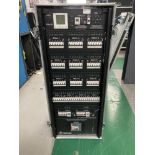 400amp 3ph Powerlock Power Distribution Unit & Heavy Duty Mobile Rack Flight Case