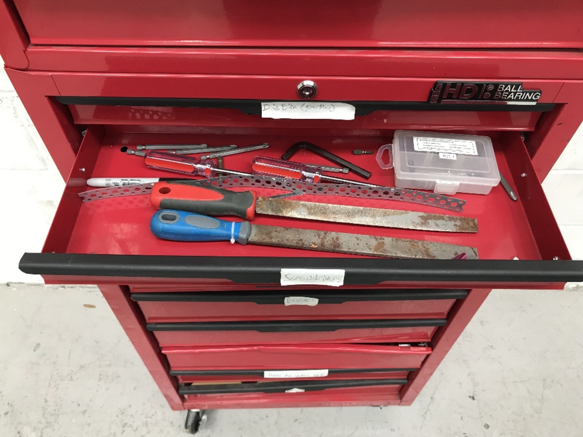 Hilka HD Ball Bearing Tool Chest and Contents - Image 8 of 13