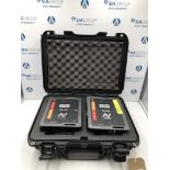 Theatrixx - Dual SDI to MM Fibre Portable Converter & MM Fibre to Dual SDI Portable Converter