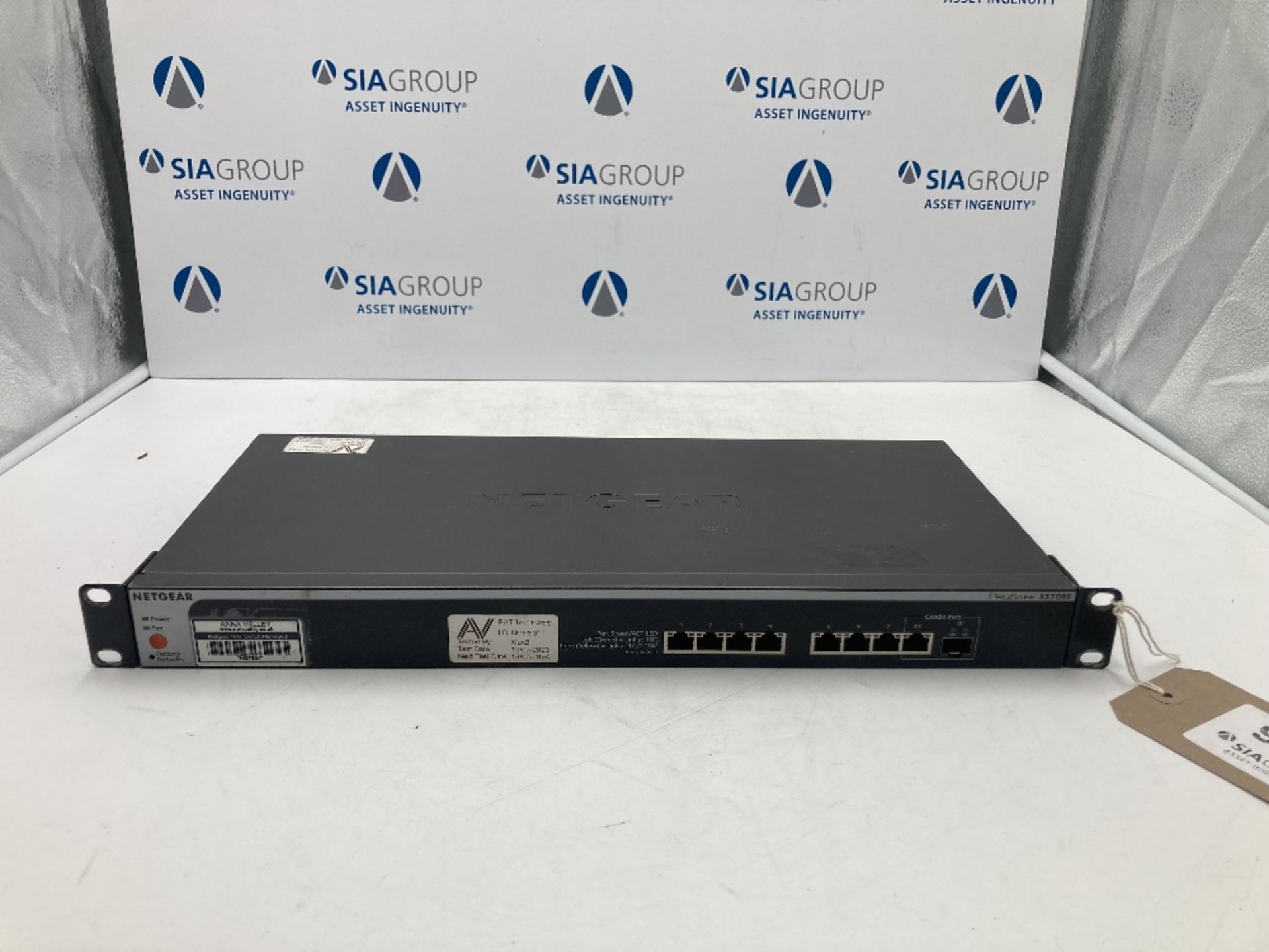 Netgear XS708E 8 Port 10G Managed Network Switch