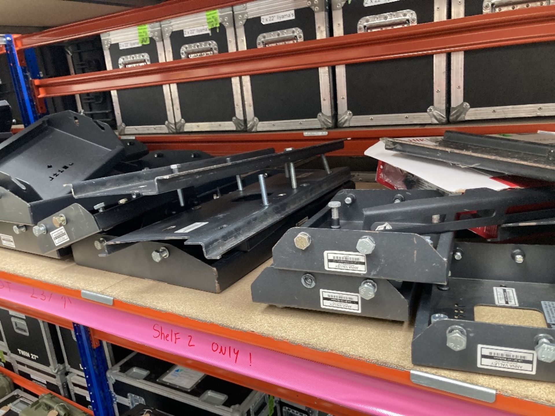 Large Quantity of Flat Screen Wall Mounted Back Plates, Monitor Stands & Consumables - Image 12 of 23