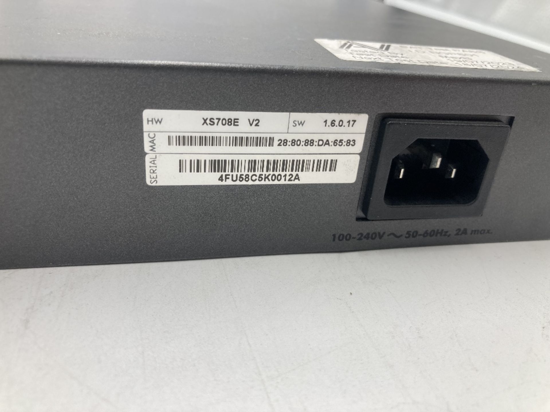 Netgear XS708E 8 Port 10G Managed Network Switch - Image 4 of 6