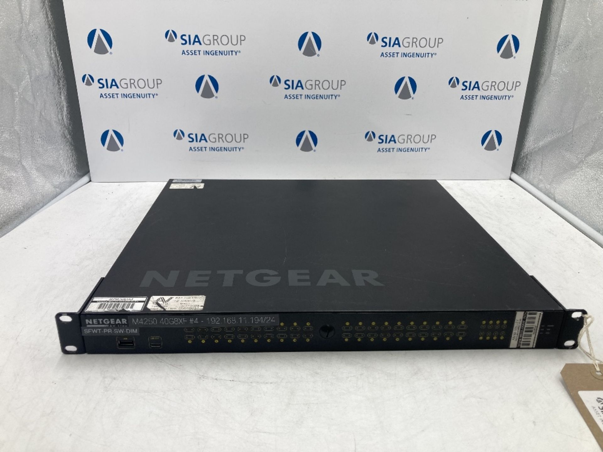 Netgear AV Line M4250-40G8XF - 40 Port Gigabit PoE+ Managed Network Switch