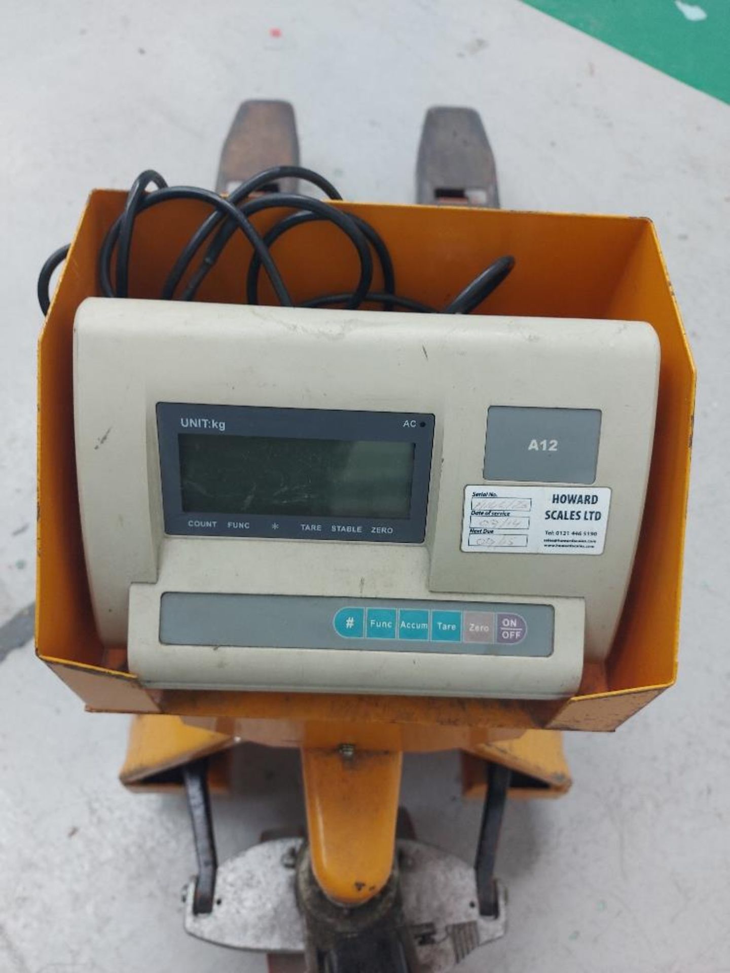 Weighing Scale Pallet Truck - Image 2 of 2