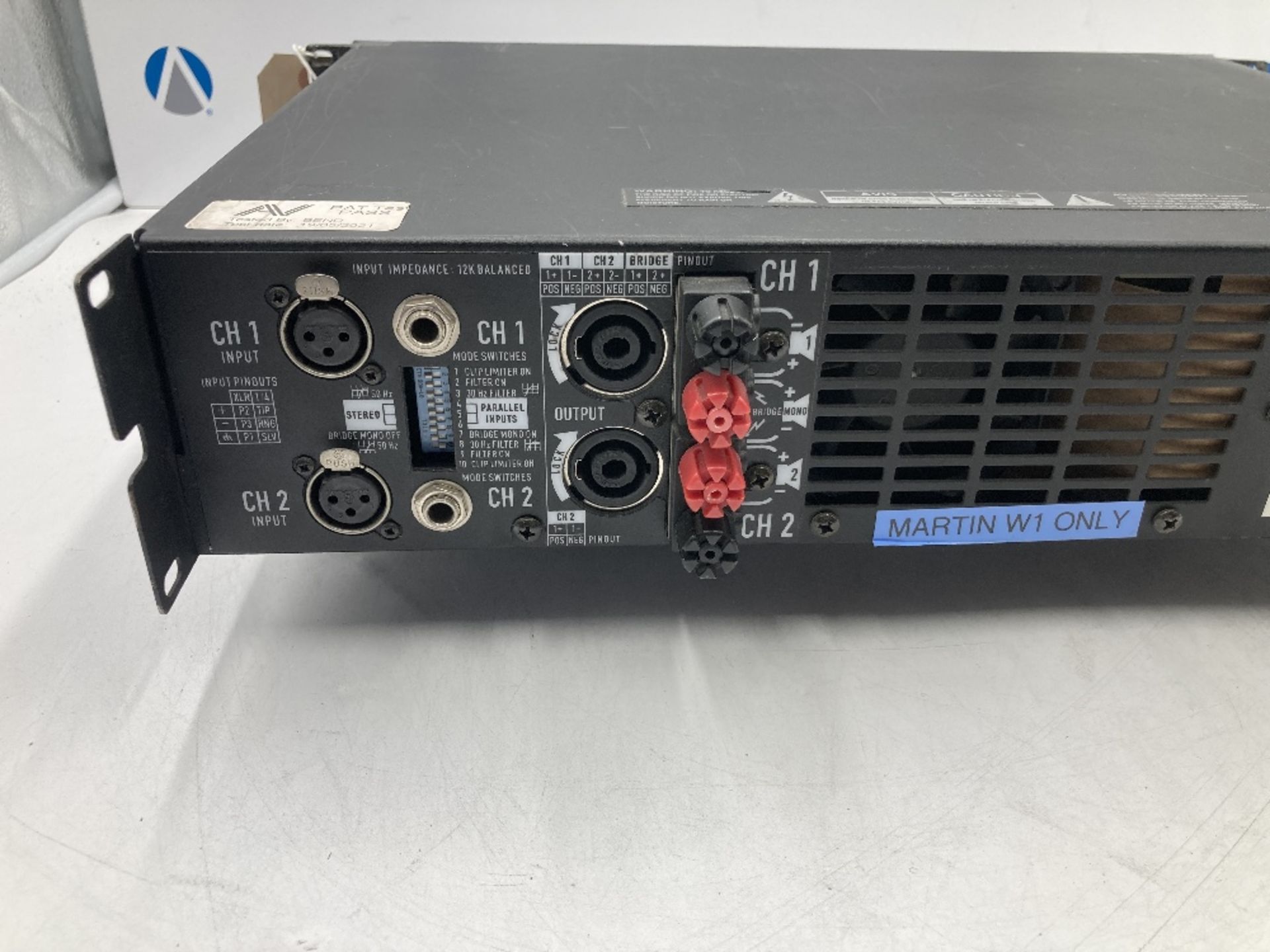 QSC PLX1202 Pro 1200W Power Amplifier - Image 5 of 7