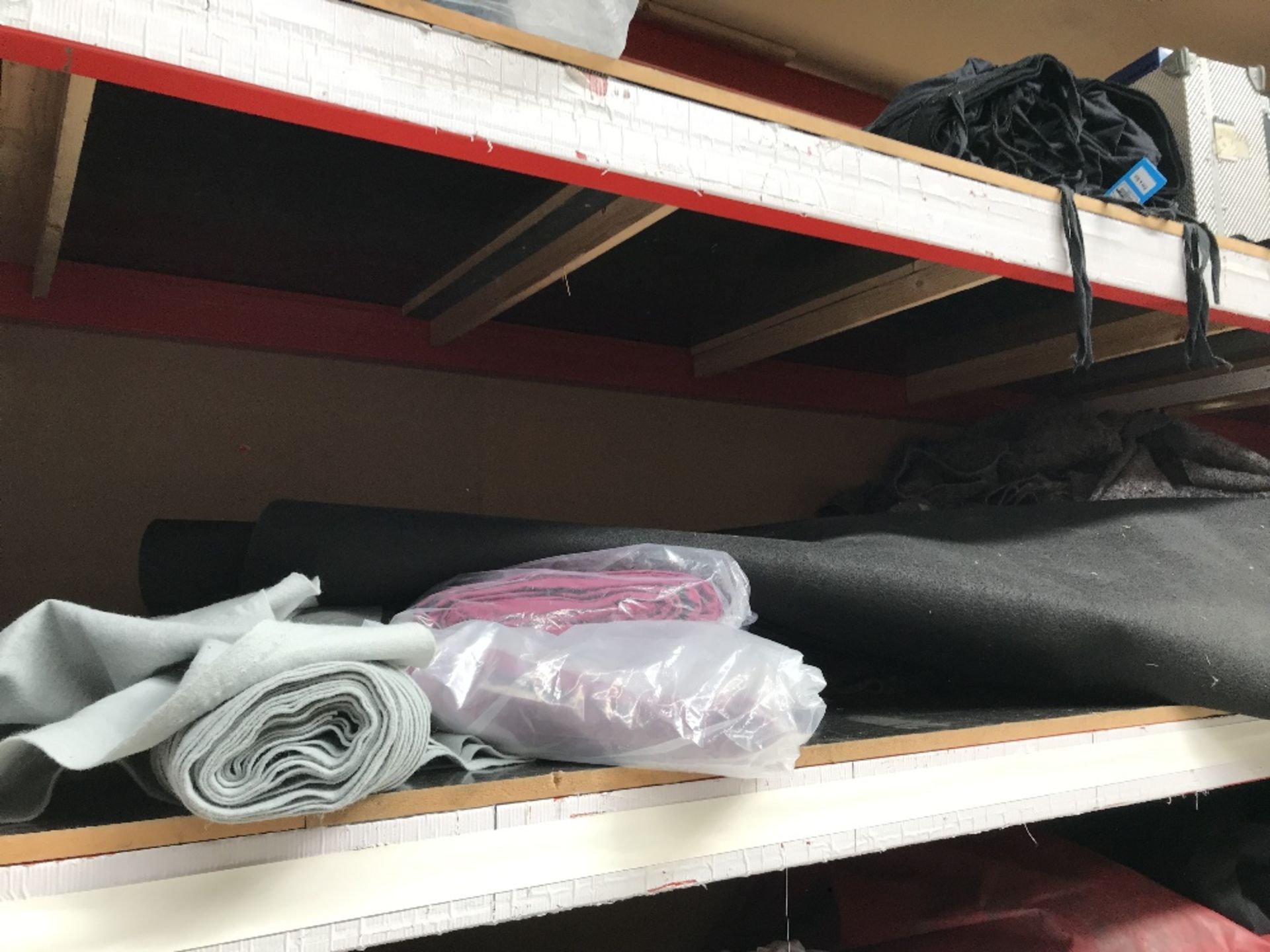 Contents of Racking to Include Large Quantity of Drapes & Accessories - Image 11 of 13