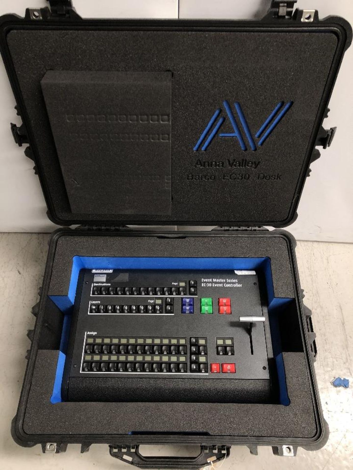 Barco EM EC30 Controller With Peli CaseSerial No. 756030537