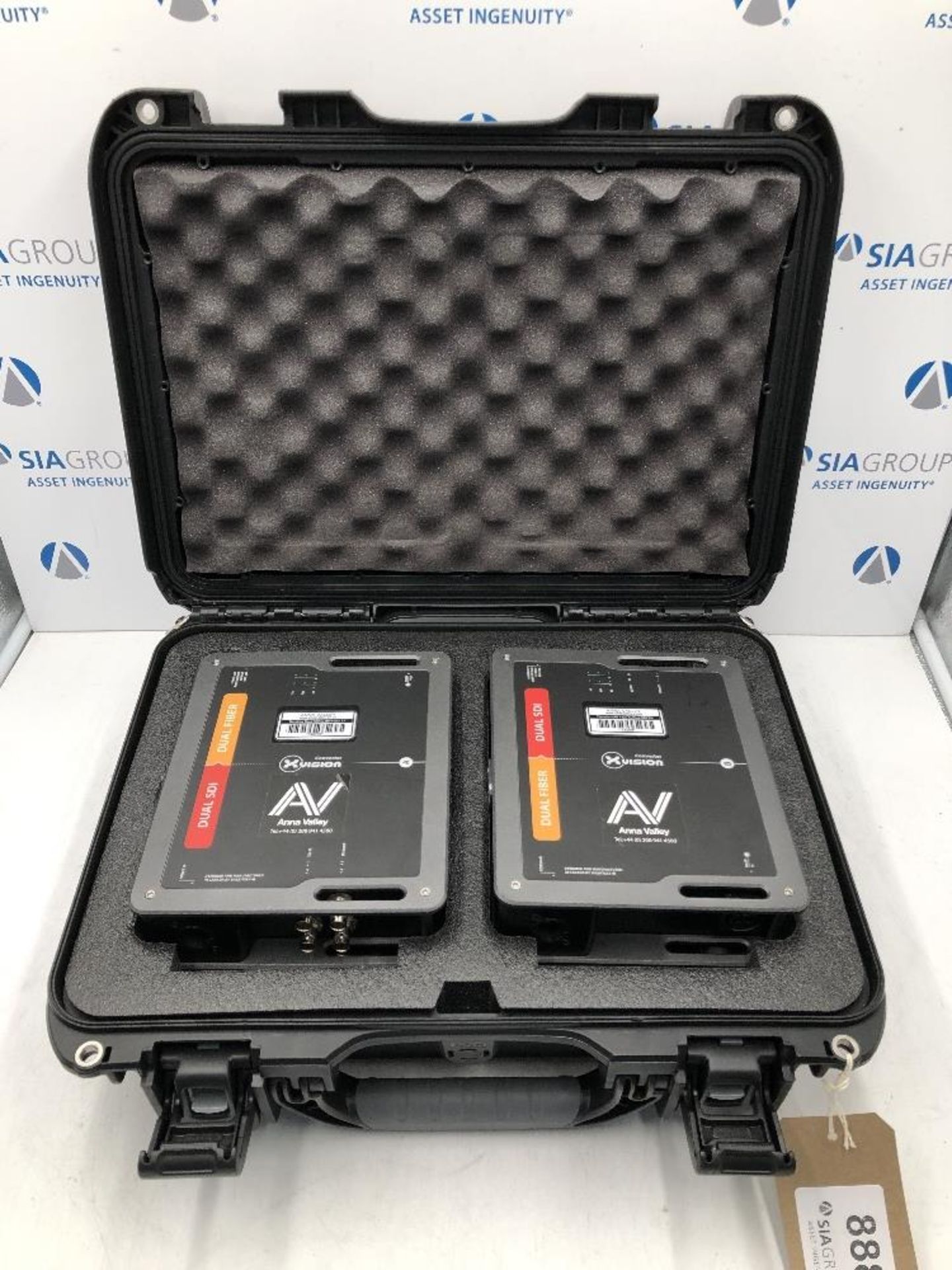 Theatrixx - Dual SDI to MM Fibre Portable Converter & MM Fibre to Dual SDI Portable Converter