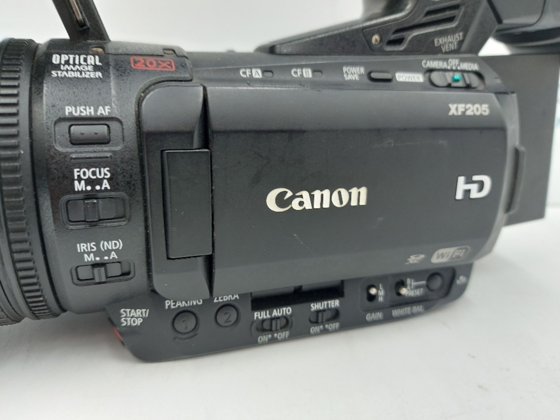 Canon XF205 Camcorder Kit - Image 5 of 11