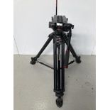 Manfrotto 504HD Tripod Head and 546B Tripod with Carbon Fibre Legs with Manfrotto Carry Case