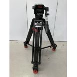 Sachtler 20P Fluid Tripod Head with Extendable Carbon Fibre Legs