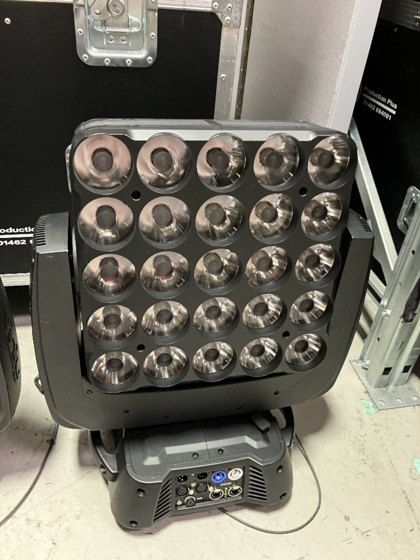 (2) Infinity IM-2515 LED Matrix Moving Lights with Heavy Duty Mobile Flight Case to Include - Image 4 of 8