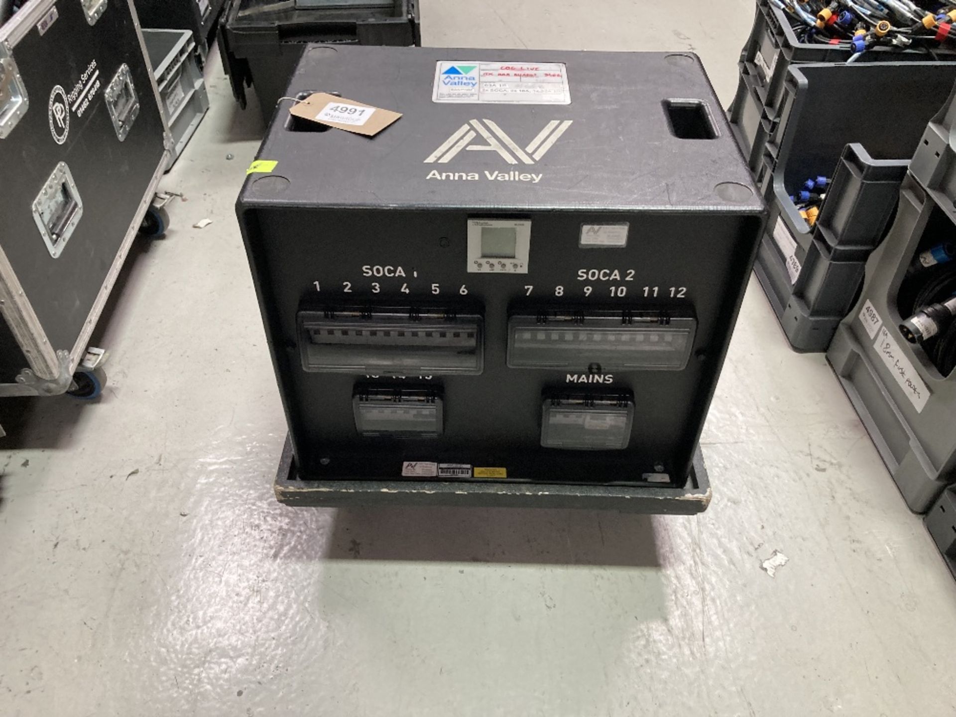 63amp Power Distribution Unit With Mobile Mountable Trolley - Image 2 of 9