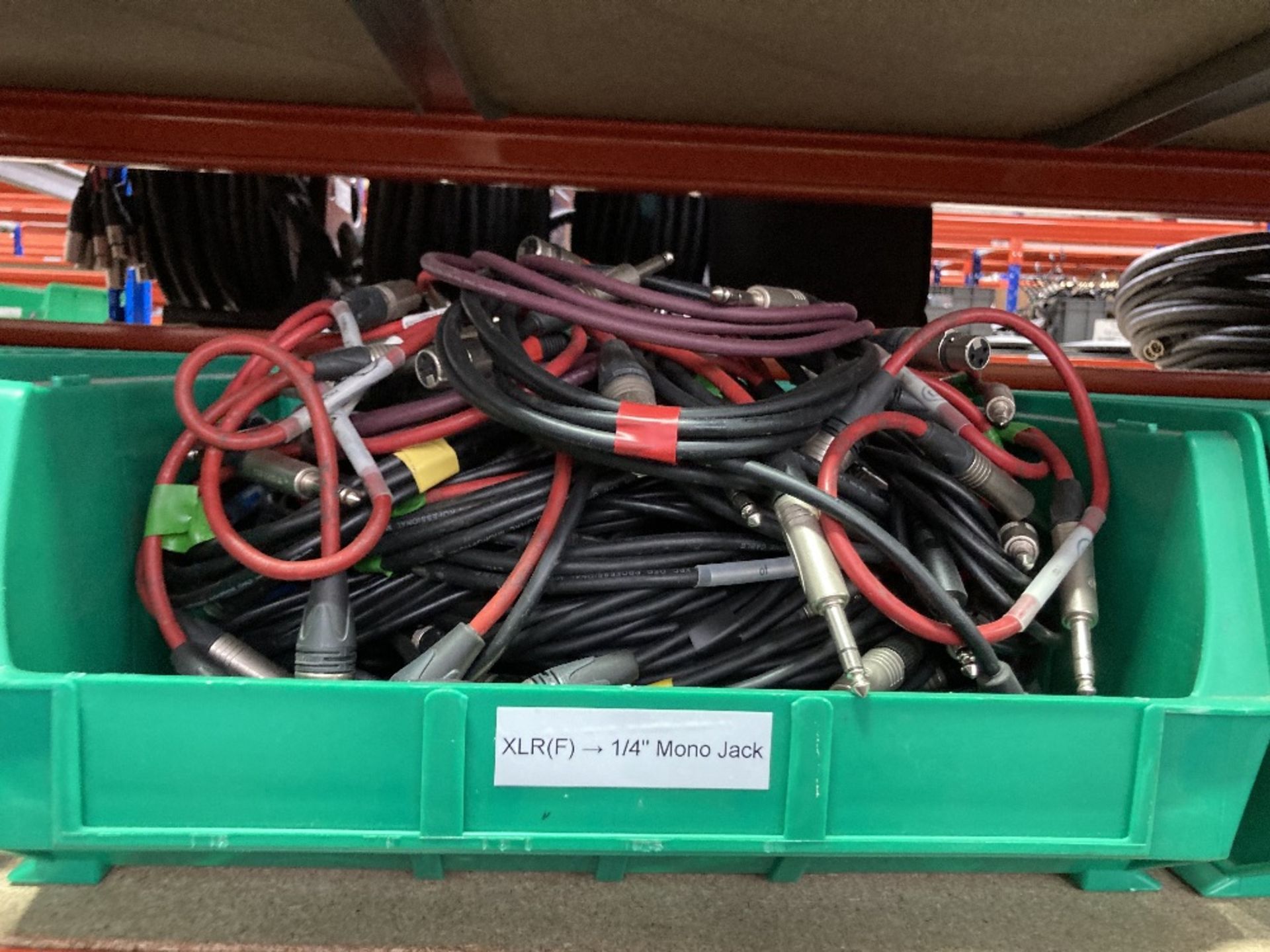 Large Quantity of Audio Cables to Include: - Image 14 of 29