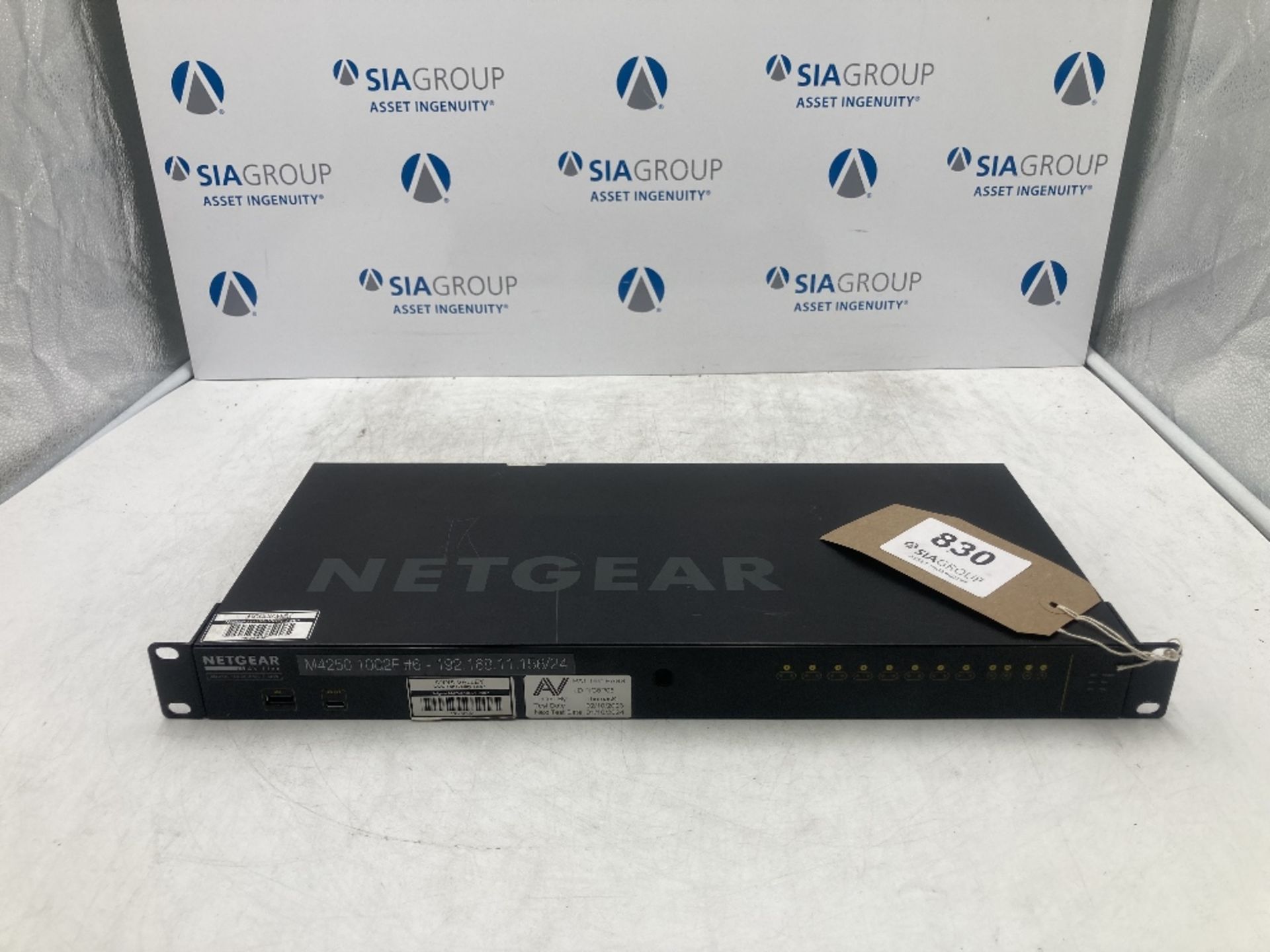 Netgear AV Line M4250-10G2F - 10 Port Gigabit PoE+ Managed Network Switch