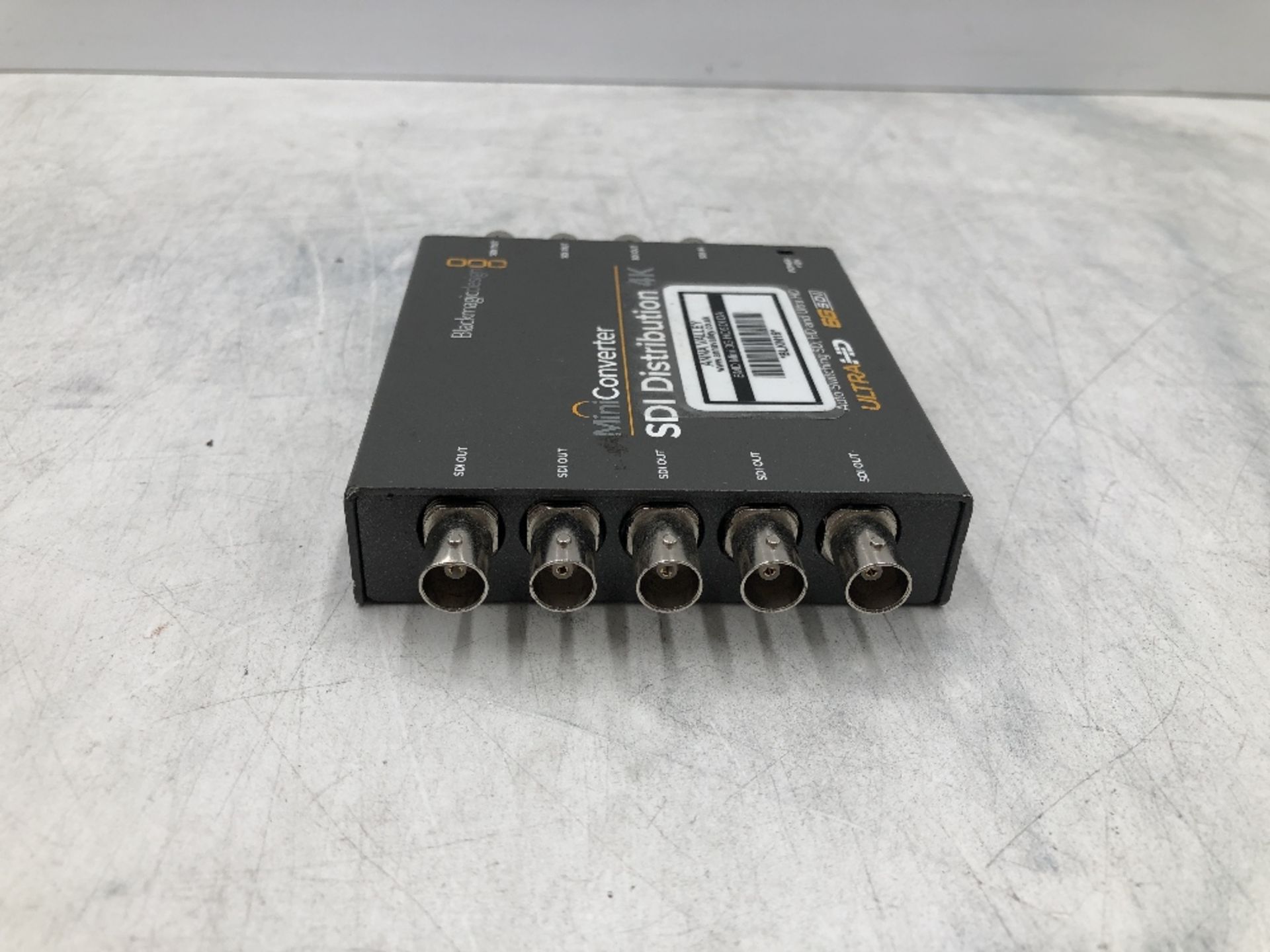 Blackmagic Mini Converter (8-way, 3G) HD-SDI DA 3G 1:8 With Power Cable And Plastic Carry Case - Bild 3 aus 6