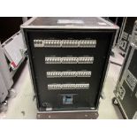 400amp Power Distribution Unit With Mobile Heavy Duty Mobile Flight Case