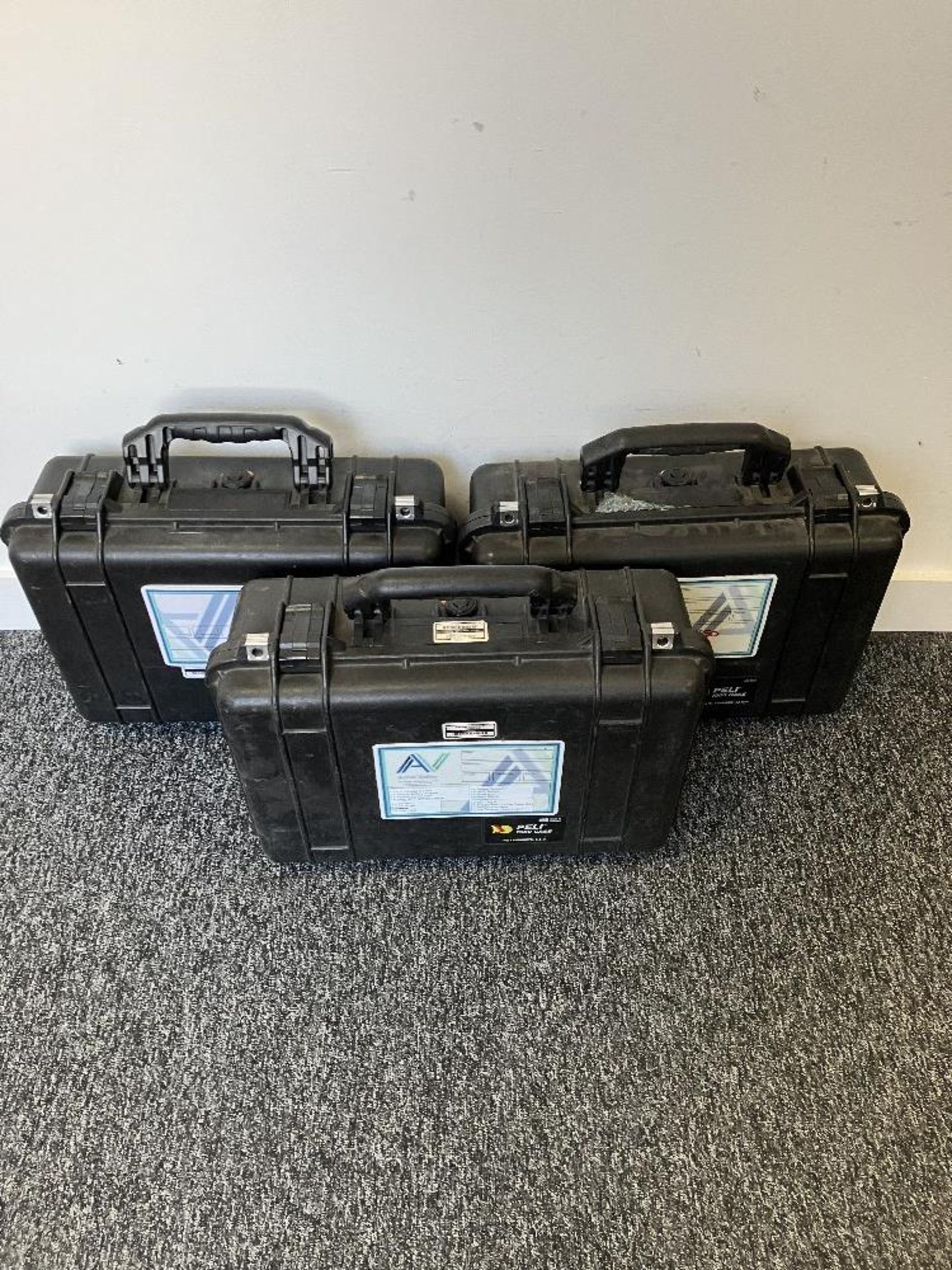 (2) Peli 1500 Flight Cases