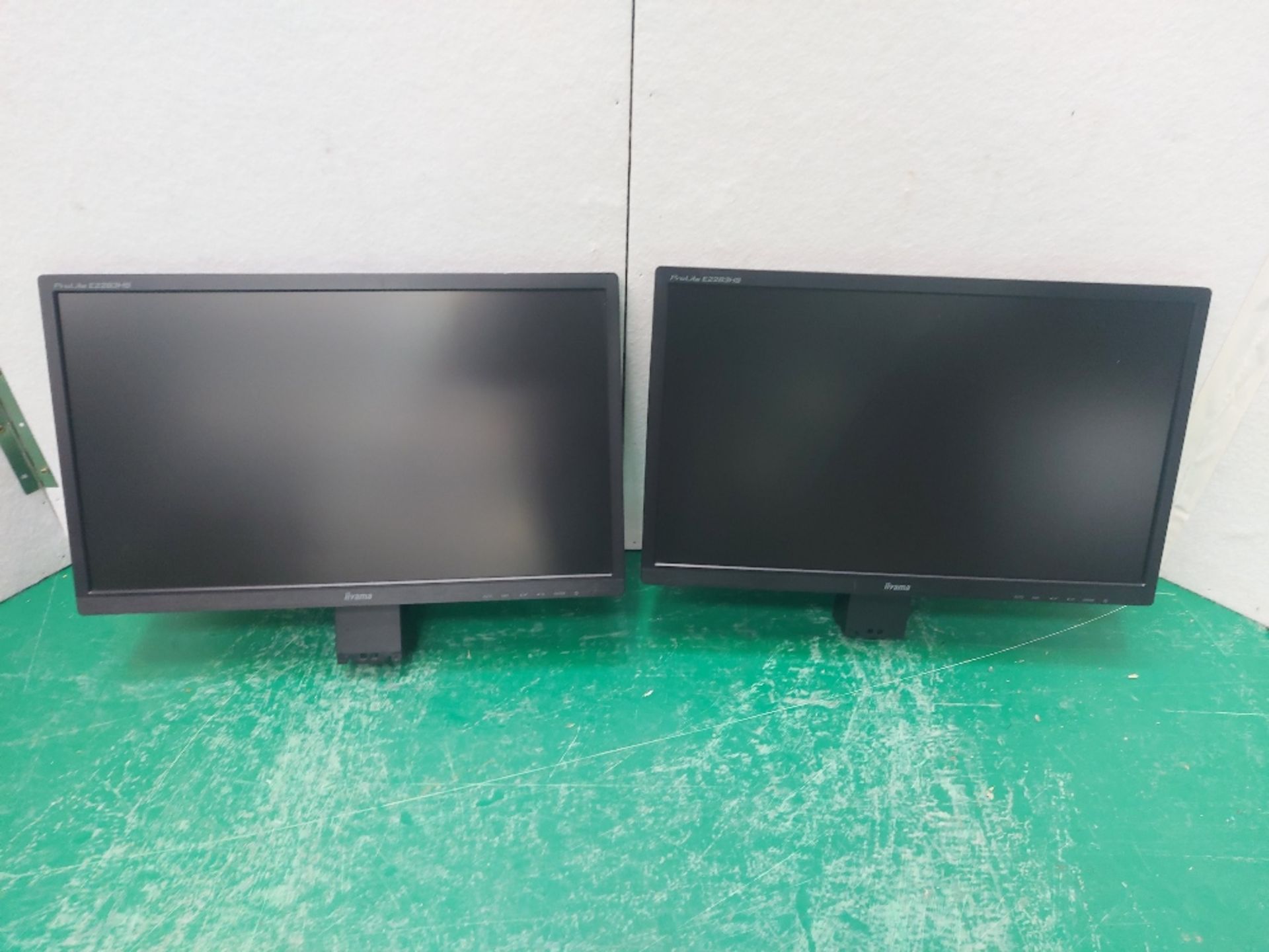 (2) Iiyama Prolite E2283HS 22'' Monitors