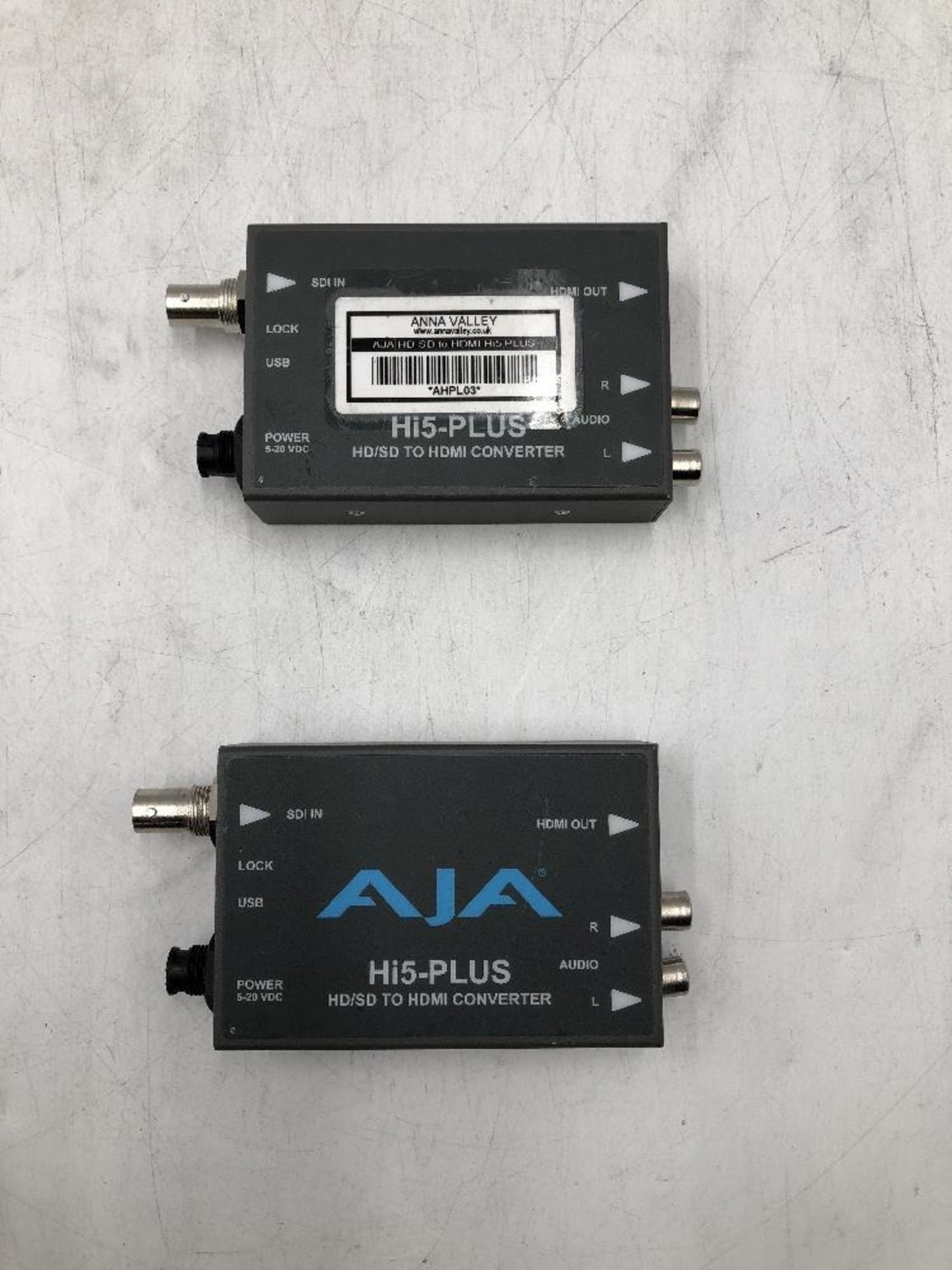 (2) AJA Hi5 PLUS HD-SDI to HDMI Converter - Image 2 of 6